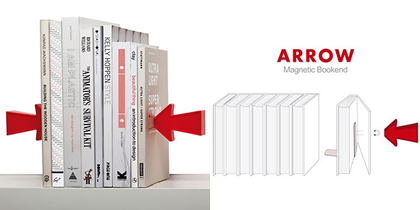 Magnetic-Bookends-Arrow